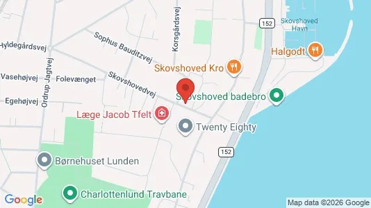 Kontorlokaler til leje i Charlottenlund - Foto fra Google Street View