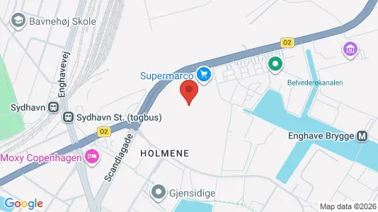 Kontorlokaler til leje i København SV - Foto fra Google Street View