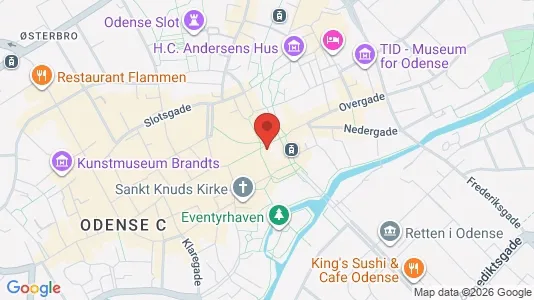 Kontorlokaler til leje i Odense C - Foto fra Google Street View