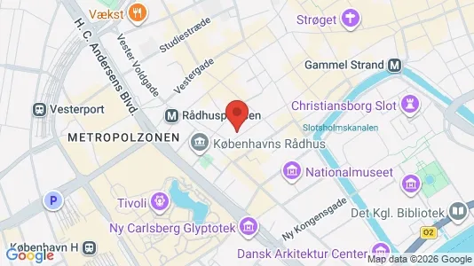 Kontorlokaler til leje i København K - Foto fra Google Street View