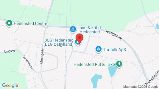 Kontorlokaler til leje i Hedensted - Foto fra Google Street View