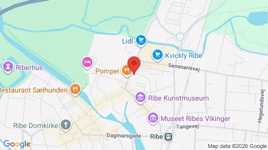 Kontorlokaler til leje i Ribe - Foto fra Google Street View