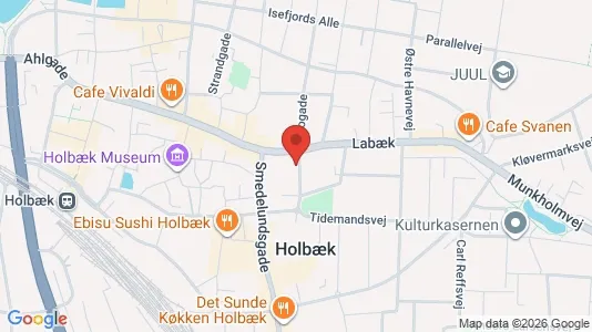 Kontorlokaler til leje i Holbæk - Foto fra Google Street View