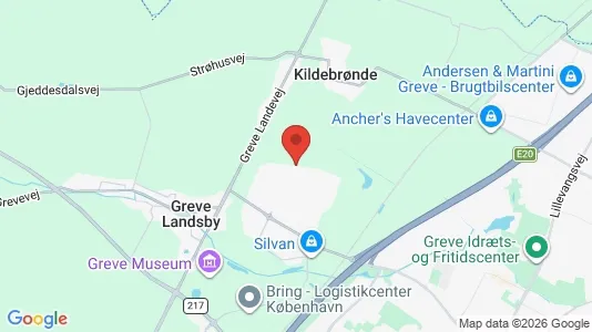 Kontorlokaler til leje i Greve - Foto fra Google Street View