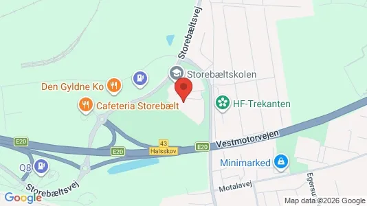 Kontorlokaler til leje i Korsør - Foto fra Google Street View