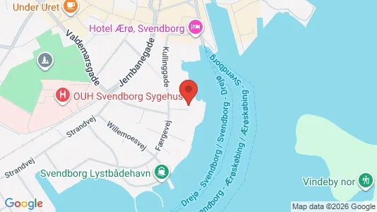 Kontorlokaler til leje i Svendborg - Foto fra Google Street View