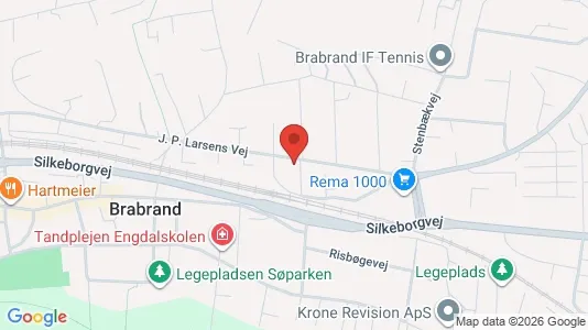 Kontorlokaler til leje i Brabrand - Foto fra Google Street View