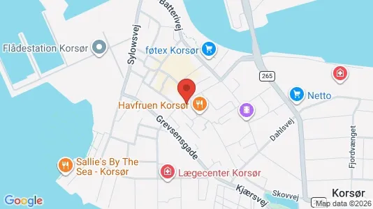Kontorlokaler til leje i Korsør - Foto fra Google Street View