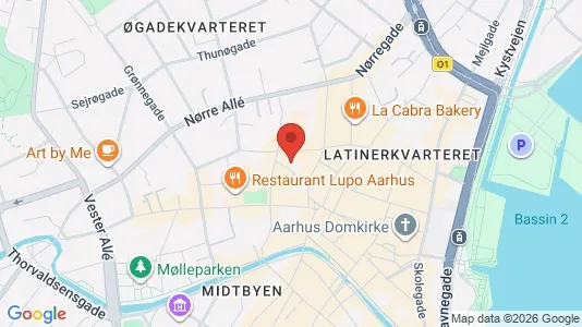 Kontorlokaler til leje i Århus C - Foto fra Google Street View