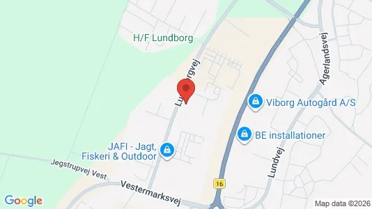 Kontorlokaler til leje i Viborg - Foto fra Google Street View