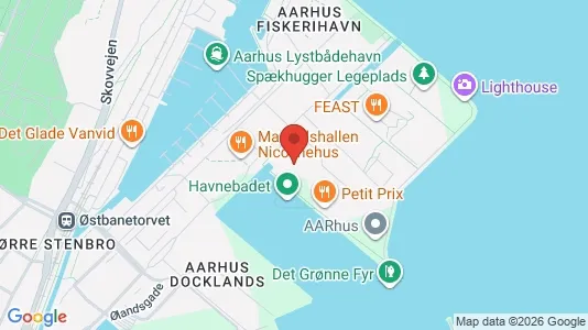 Kontorlokaler til leje i Århus C - Foto fra Google Street View