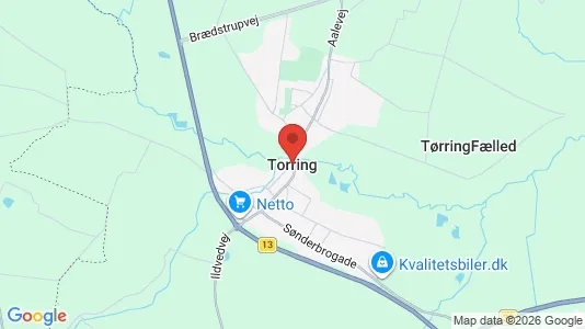 Kontorlokaler til salg i Tørring - Foto fra Google Street View