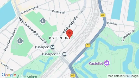 Kontorlokaler til leje i Østerbro - Foto fra Google Street View
