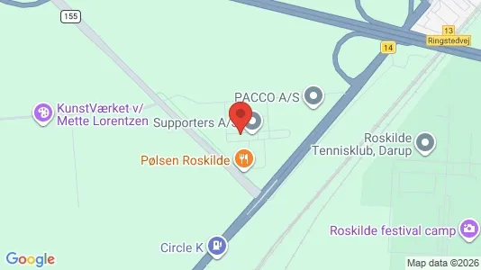 Kontorlokaler til leje i Roskilde - Foto fra Google Street View