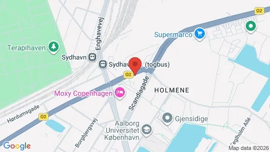Kontorlokaler til leje i København SV - Foto fra Google Street View