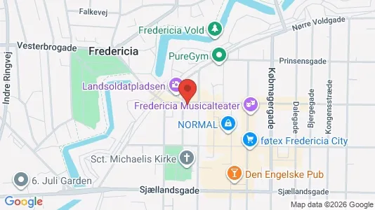 Kontorlokaler til leje i Fredericia - Foto fra Google Street View