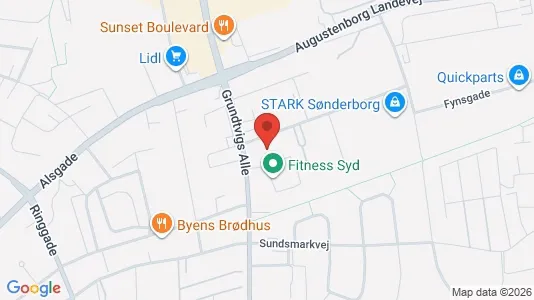 Kontorlokaler til salg i Sønderborg - Foto fra Google Street View