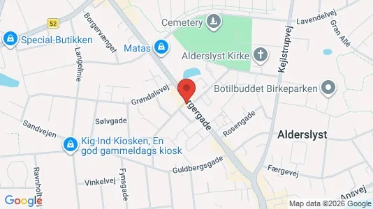 Kontorlokaler til leje i Silkeborg - Foto fra Google Street View