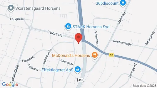 Kontorlokaler til leje i Horsens - Foto fra Google Street View