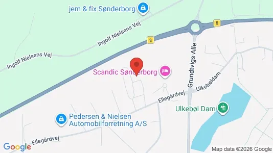 Kontorlokaler til leje i Sønderborg - Foto fra Google Street View