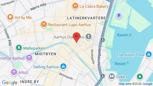 Kontorlokaler til leje i Århus C - Foto fra Google Street View