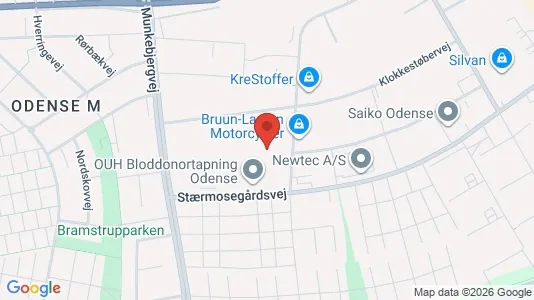 Kontorlokaler til leje i Odense M - Foto fra Google Street View