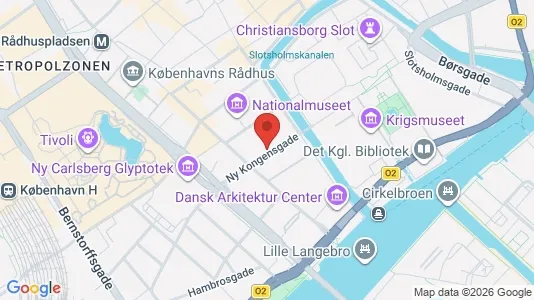 Kontorlokaler til leje i København K - Foto fra Google Street View