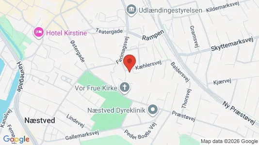 Kontorlokaler til leje i Næstved - Foto fra Google Street View