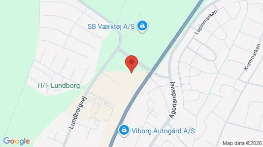 Kontorlokaler til leje i Viborg - Foto fra Google Street View