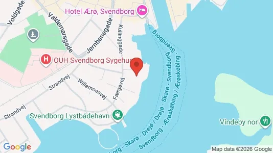 Kontorlokaler til leje i Svendborg - Foto fra Google Street View