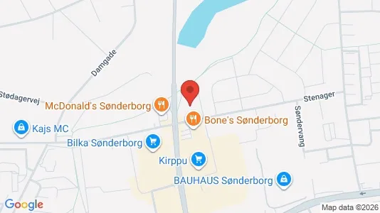 Kontorlokaler til leje i Sønderborg - Foto fra Google Street View