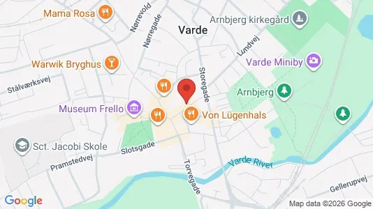 Kontorlokaler til leje i Varde - Foto fra Google Street View