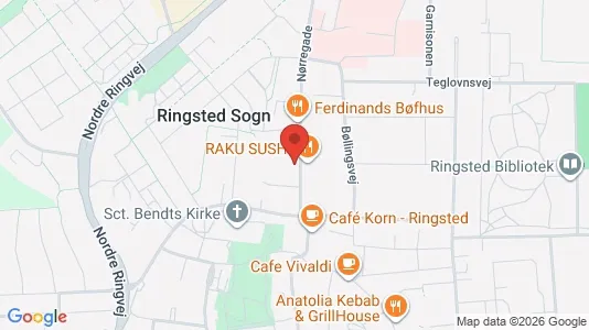 Kontorlokaler til leje i Ringsted - Foto fra Google Street View