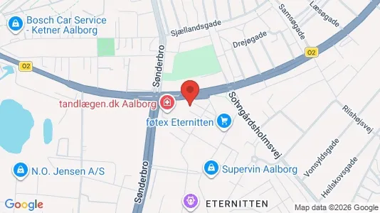 Kontorlokaler til leje i Aalborg Centrum - Foto fra Google Street View