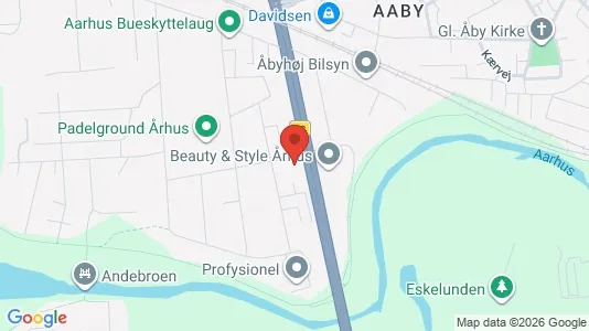 Kontorlokaler til leje i Åbyhøj - Foto fra Google Street View