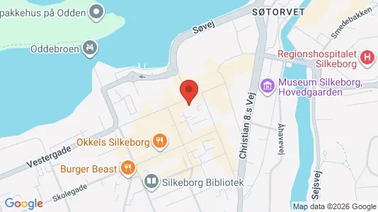 Kontorlokaler til leje i Silkeborg - Foto fra Google Street View
