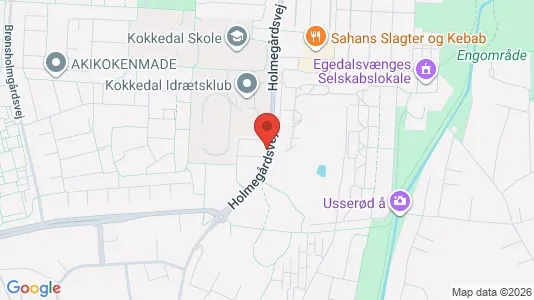 Kontorlokaler til leje i Kokkedal - kort over placeringen