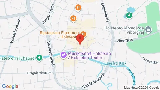 Kontorlokaler til leje i Holstebro - Foto fra Google Street View