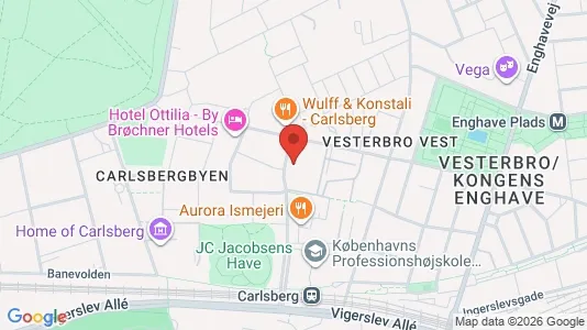 Kontorlokaler til leje i Vesterbro - Foto fra Google Street View