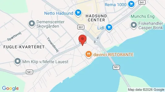 Kontorlokaler til leje i Hadsund - Foto fra Google Street View
