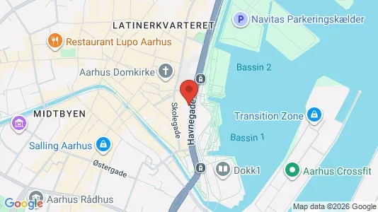 Kontorlokaler til leje i Århus C - Foto fra Google Street View