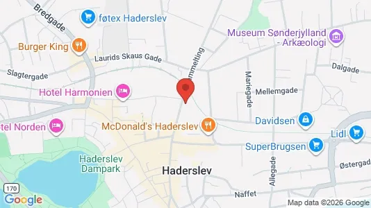 Kontorlokaler til leje i Haderslev - Foto fra Google Street View
