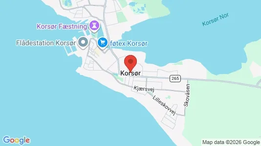 Butikslokaler til salg i Korsør - Foto fra Google Street View
