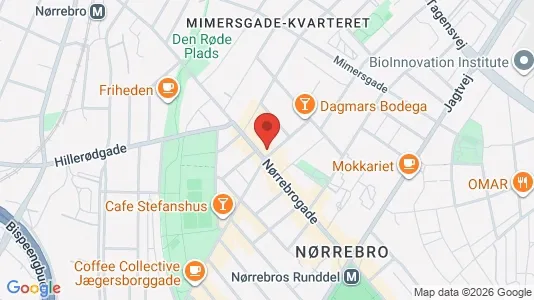 Kontorlokaler til leje i Nørrebro - Foto fra Google Street View