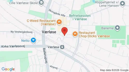 Kontorlokaler til leje i Værløse - Foto fra Google Street View