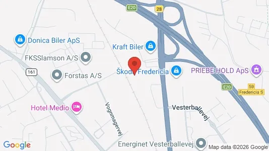 Kontorlokaler til leje i Fredericia - Foto fra Google Street View
