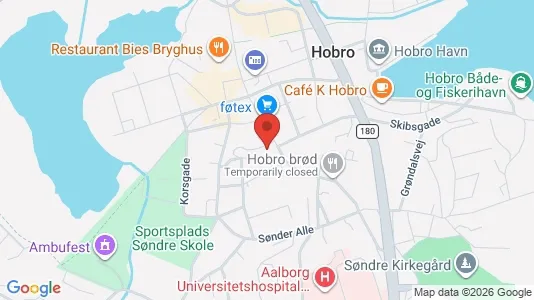 Kontorlokaler til leje i Hobro - Foto fra Google Street View