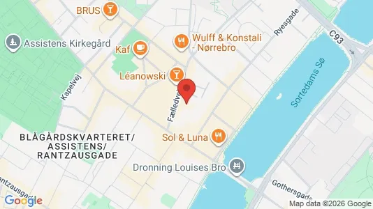 Kontorlokaler til leje i Nørrebro - Foto fra Google Street View