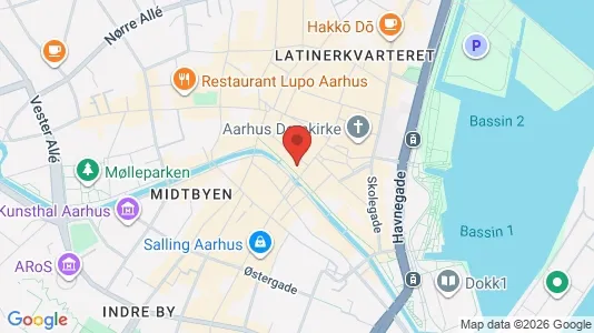 Kontorlokaler til leje i Århus C - Foto fra Google Street View