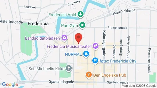 Kontorlokaler til leje i Fredericia - Foto fra Google Street View